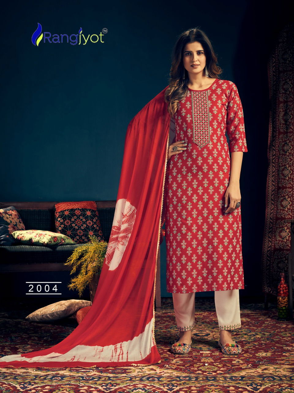 Rangjyot Rang Maya 2 Festive Wear Rayon Printed Ready Made Collection